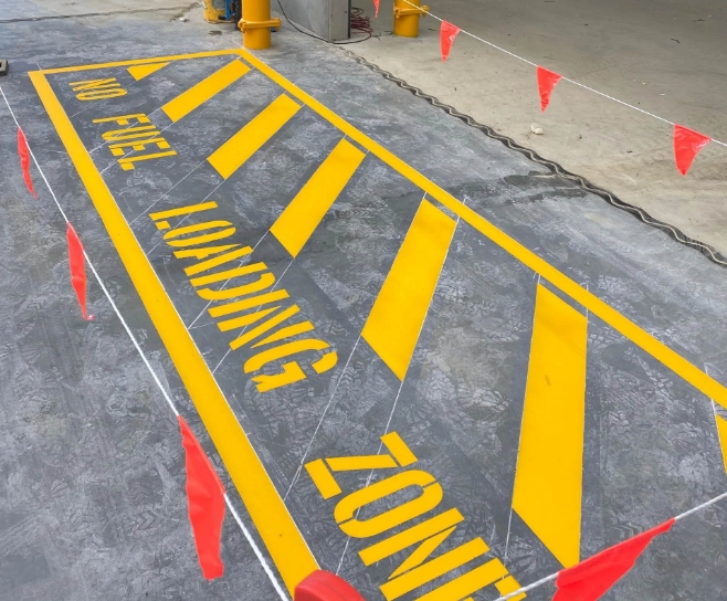 Truck Bay Line Marking (2)