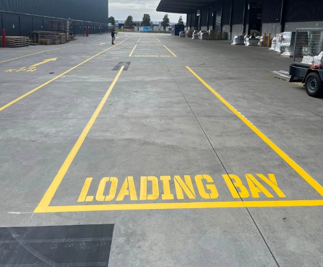 Truck Bay Line Marking (3)