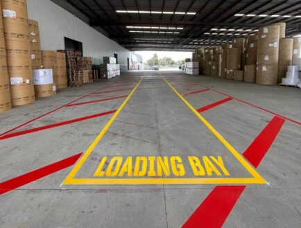 Truck Bay Line Marking