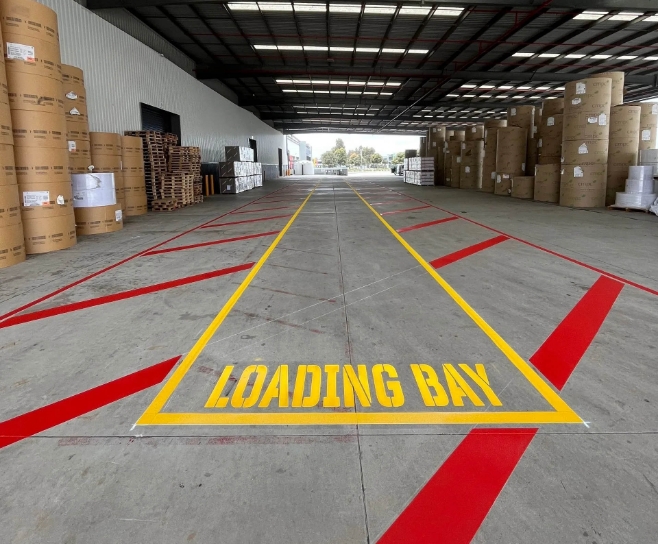 Truck Bay Line Marking